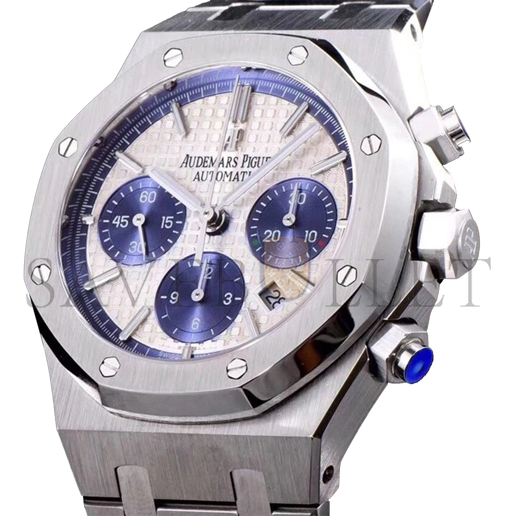 audemars p*g*et royal oak auT0matic chronograph movement stainless steel strap watch 26331